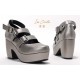 Iris Corolla Customize B Three-Buckle Chunky Platform Shoes(Reservation/3 Colours/Full Payment Without Shipping)